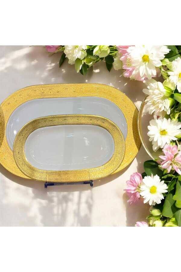 FALKEN 9138 İDEAL GOLD 62 PARÇA YEMEK TAKIMI - 2