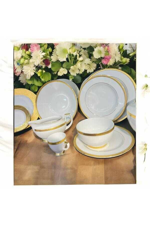 FALKEN 9138 İDEAL GOLD 62 PARÇA YEMEK TAKIMI - 3