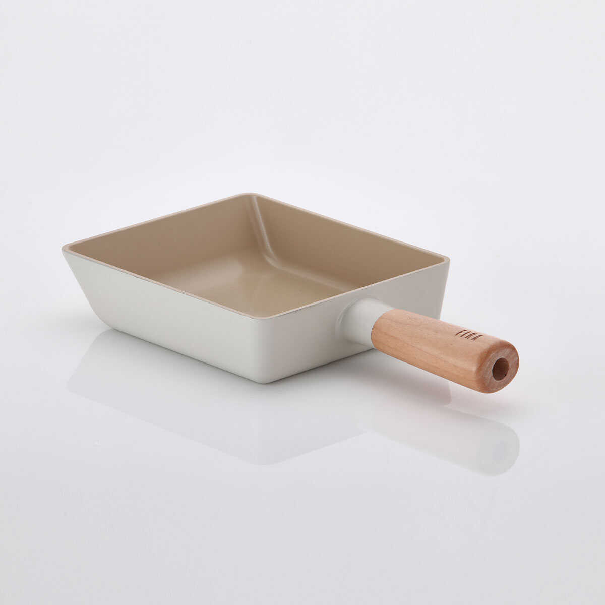 FİKA ALÜMİNYUM DÖKÜM OMLET TAVA 15CM, BEJ - 4