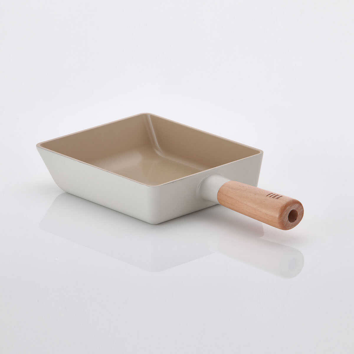FİKA ALÜMİNYUM DÖKÜM OMLET TAVA 15CM, BEJ - 4