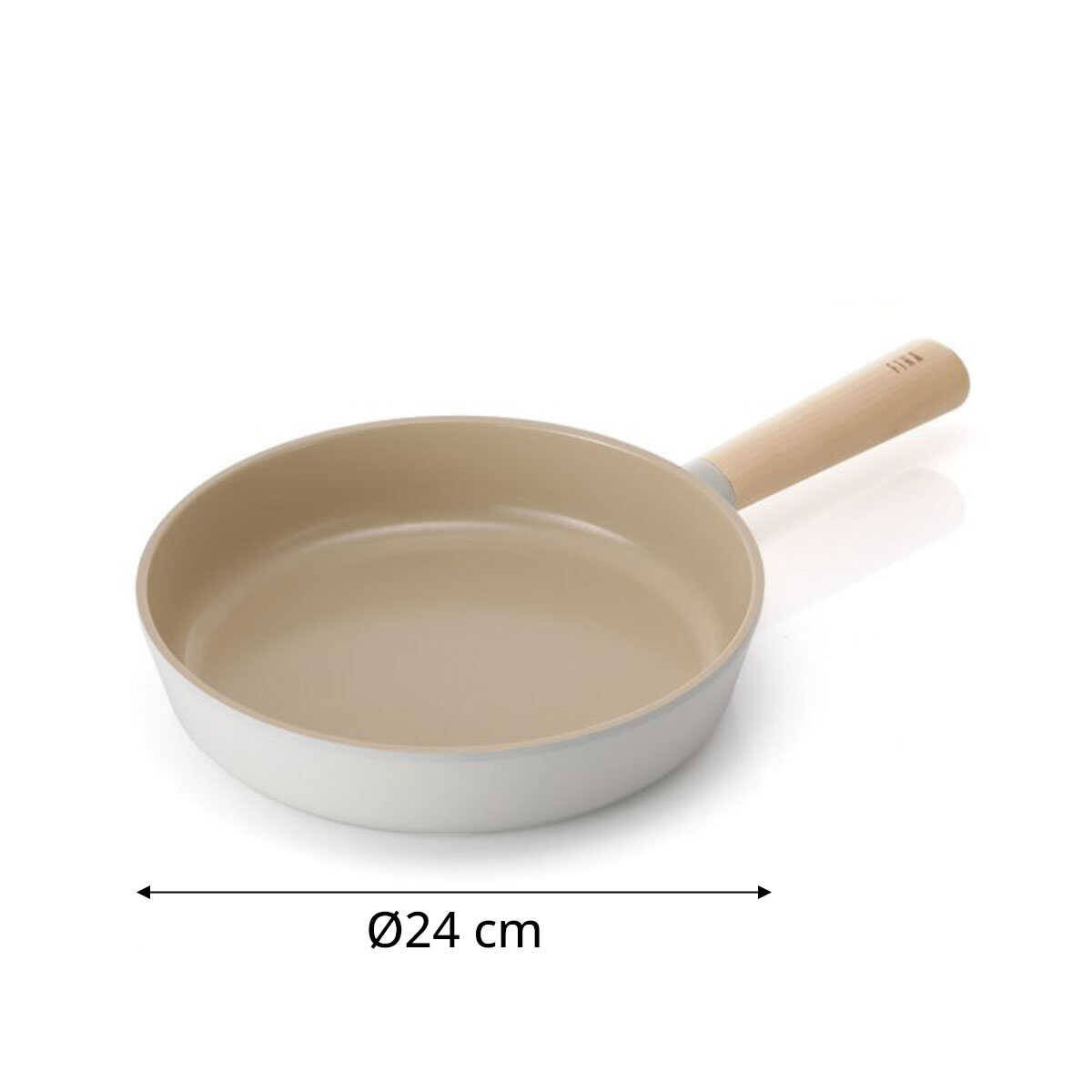 FİKA ALÜMİNYUM DÖKÜM TAVA 24CM, BEJ - 2