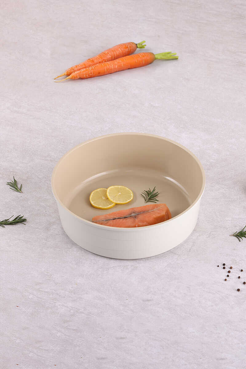 FİKA ALÜMİNYUM DÖKÜM YUVARLAK FIRIN TEPSİSİ, 26CM - 2
