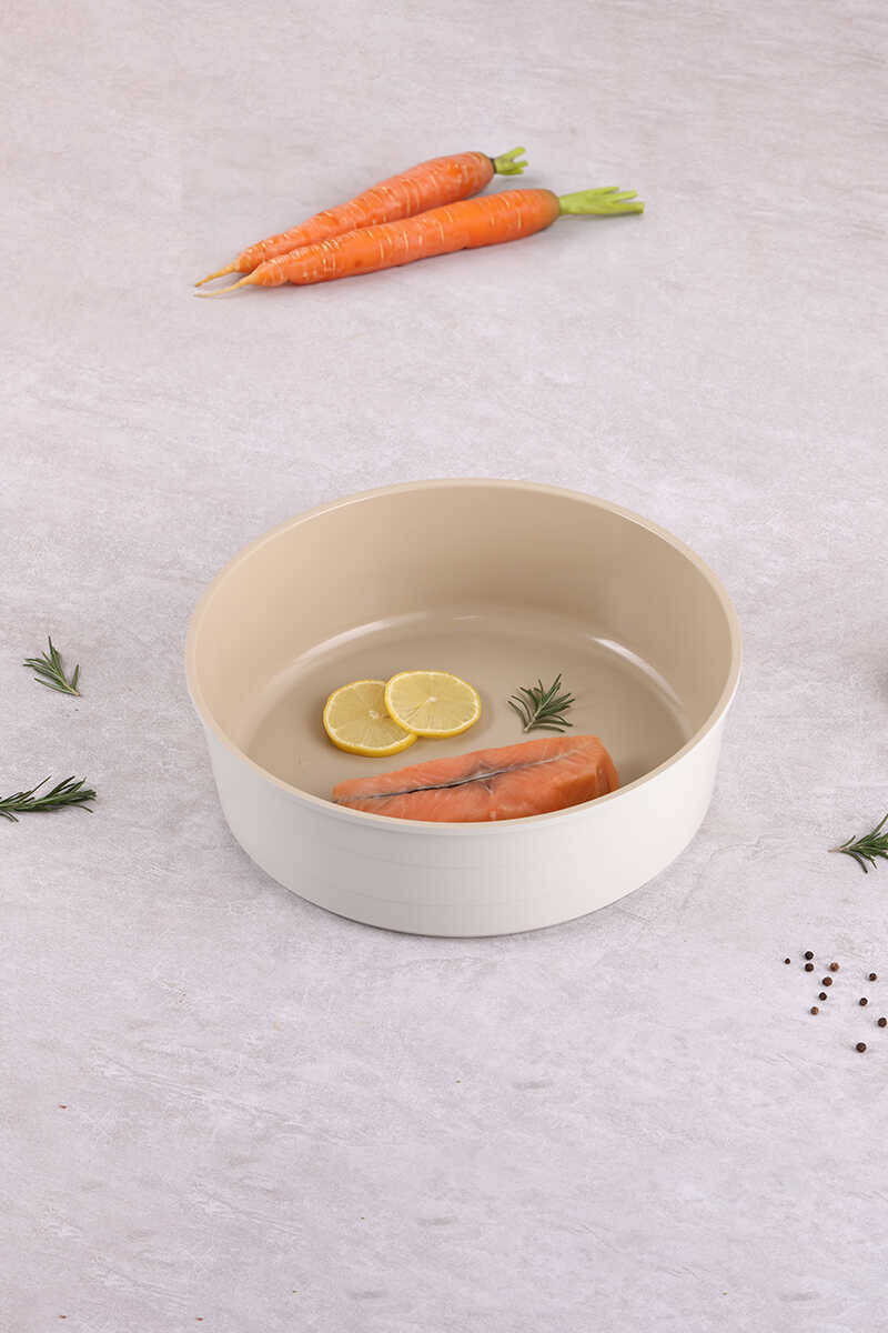 FİKA ALÜMİNYUM DÖKÜM YUVARLAK FIRIN TEPSİSİ, 26CM - 2