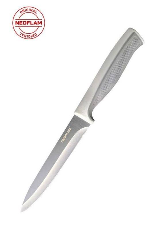 FİKA MİCROBAN ÇOK AMAÇLI BIÇAK 13CM, GRİ - 1