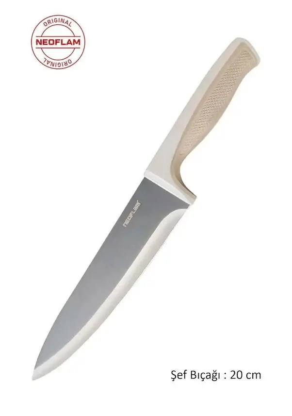 FİKA MİCROBAN ŞEF BIÇAĞI 20CM, BEJ - 1
