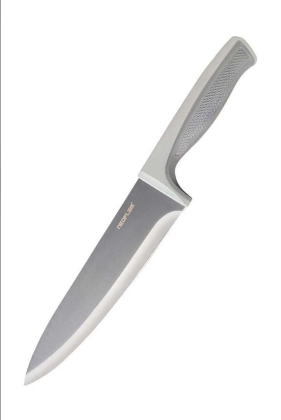 FİKA MİCROBAN ŞEF BIÇAĞI 20CM, GRİ - 2