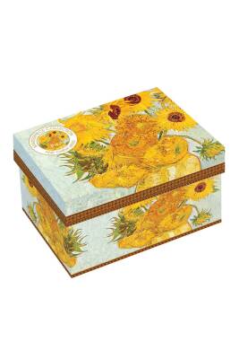 Fine China Kulplu Bardak 300 ml. Vase With Sunflowers - 2