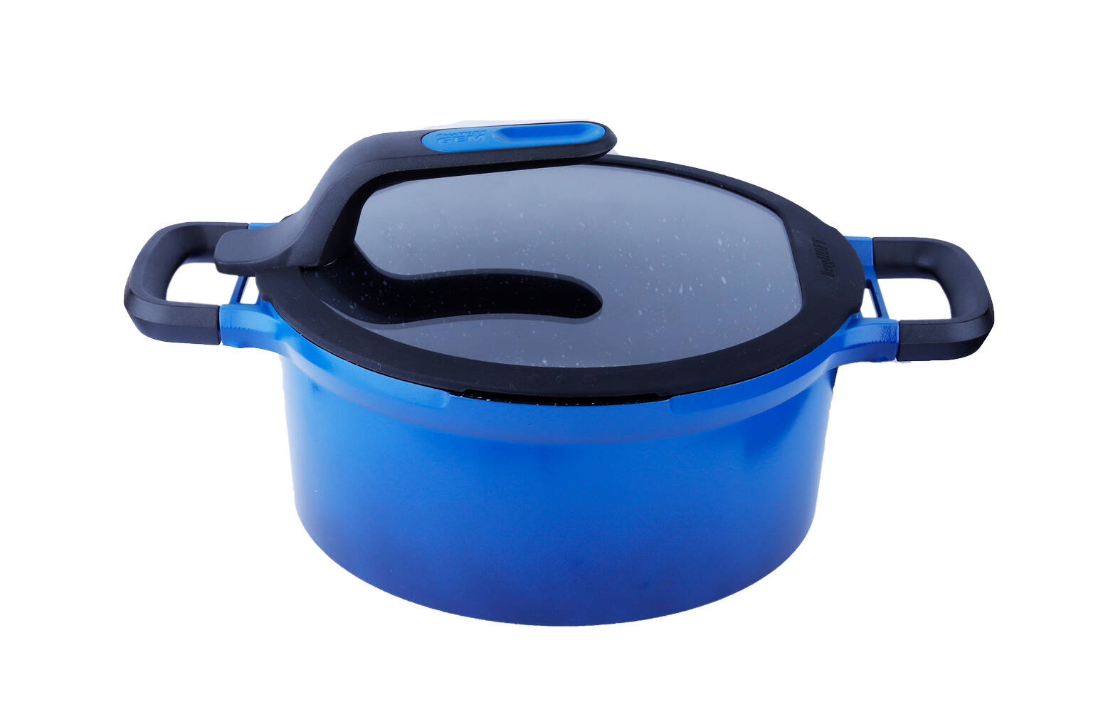 Gem Stay Cool Derin Tencere Mavi 24 Cm+HEDİYE TAVA MAVİ 24 CM - 2
