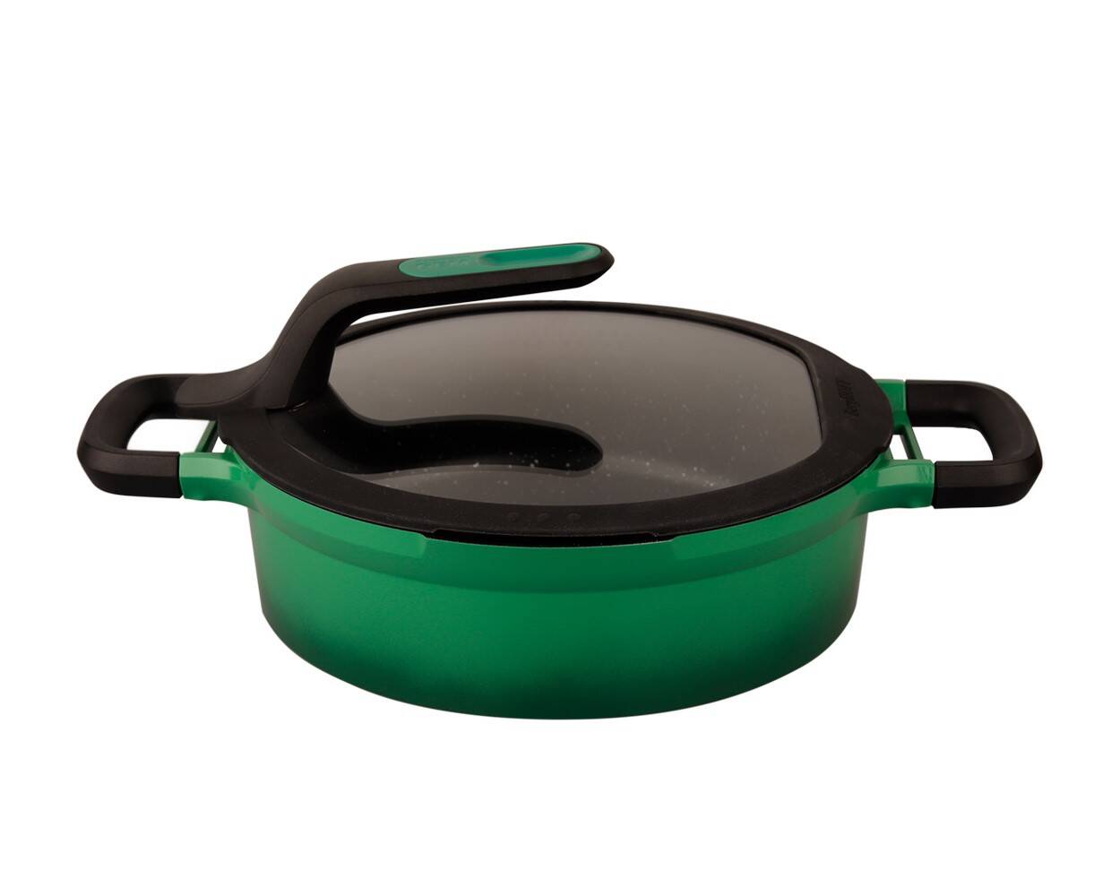 Gem Stay Cool Pilav Tenceresi Açık Yeşil 24 Cm+HEDİYE TAVA AÇIK YEŞİL 28cm - 1