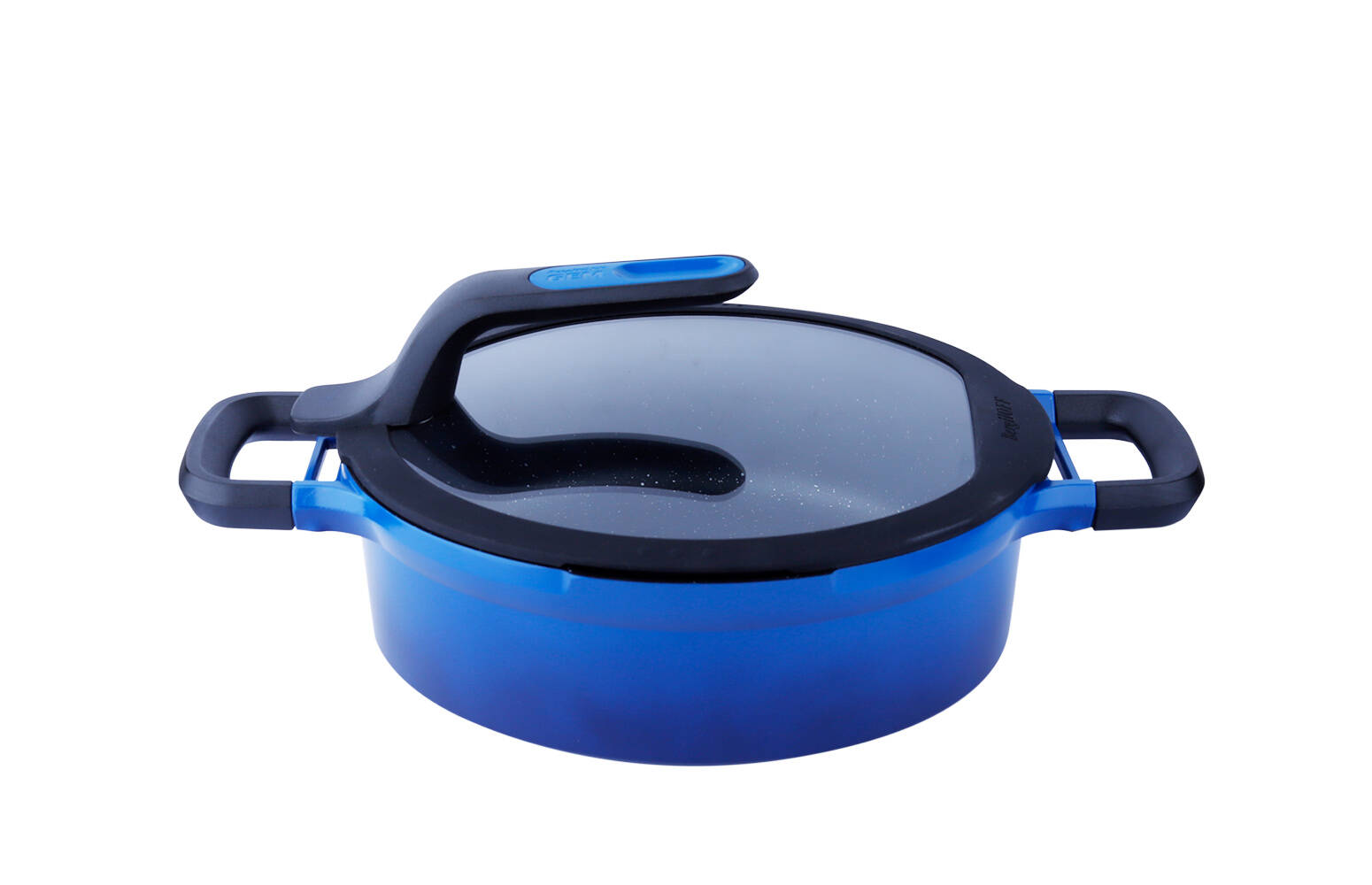 Gem Stay Cool Pilav Tenceresi Mavi 24 Cm+ HEDİYE TAVA MAVİ 24 CM - 1