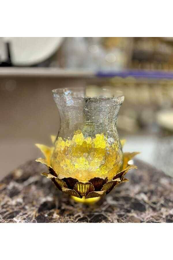 GOLD LOTUS VAZO KÜÇÜK 20*16,5 CM - 2