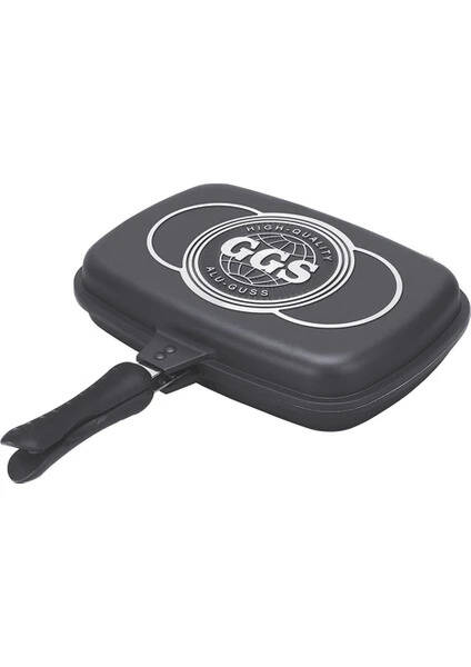 GS Solingen Alu-Guss Döküm Balık Tavası 40 x 25,5 cm - 1