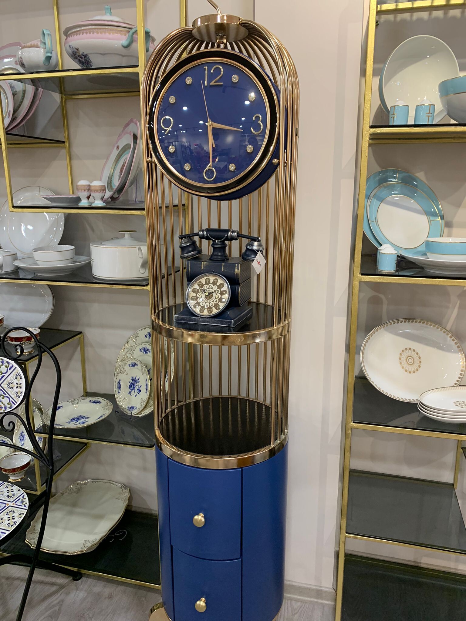 Kafes Saat Gold Mavi 180 Cm Ak.jd0179 - 3