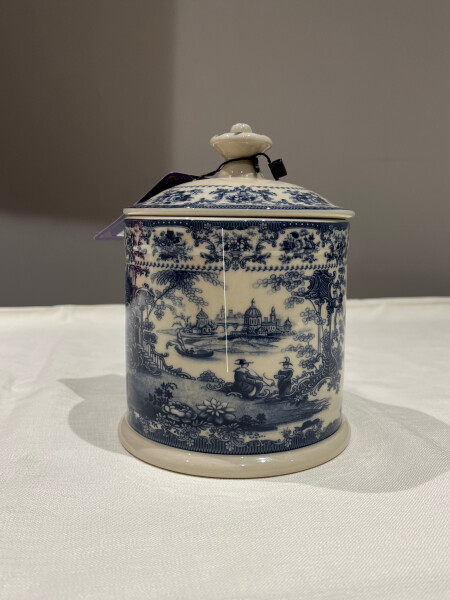 Lucky Art Florantine Stoneware 18 cm Kavanoz Mavi - 2