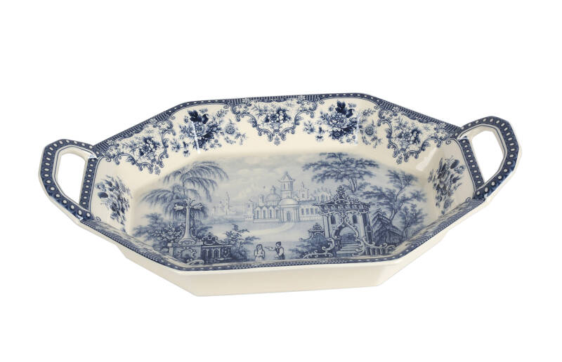 Lucky Art Florantine Stoneware 37 cm Tepsi - 1