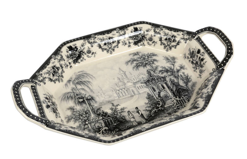 Lucky Art Florantine Stoneware 37 cm Tepsi - 1