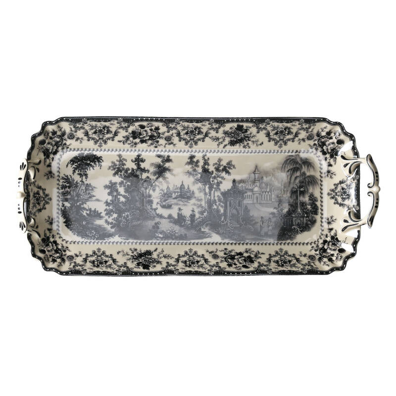 Lucky Art Florantine Stoneware 42cm Kulplu Baton Tabak - 1