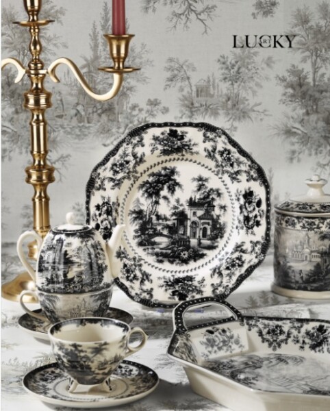 Lucky Art Florantine Stoneware Seti Hediye - 2