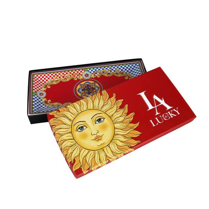 Luckyart Odessa Desenli Bone China Porselen 2 li Servis Tabağı Seti 30 cm - 2