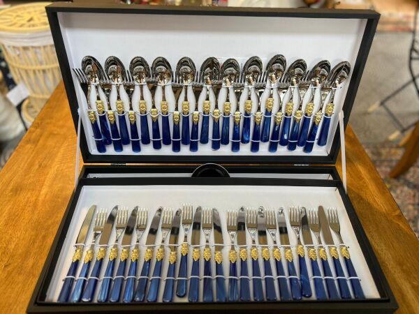 NAPOLEON ALTIN 075P 75 Parça Set Mavi - 3