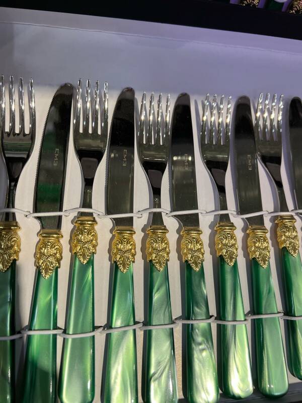 NAPOLEON ALTIN 075P 75 Parça Set Yeşil - 4