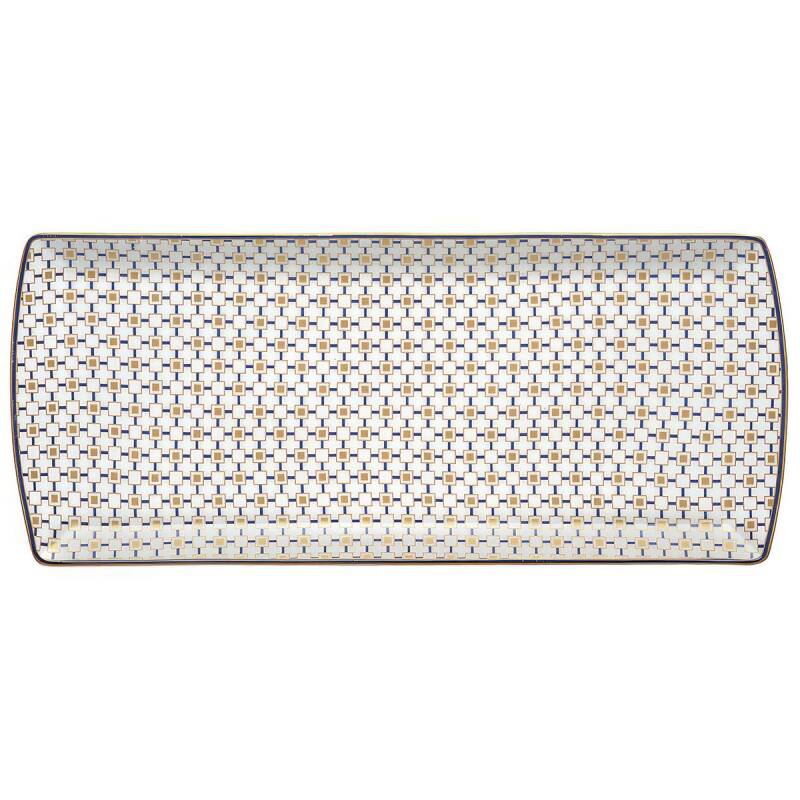 Pozzi Milano Charles Porselen Sunumluk 35 x 15 cm - 1
