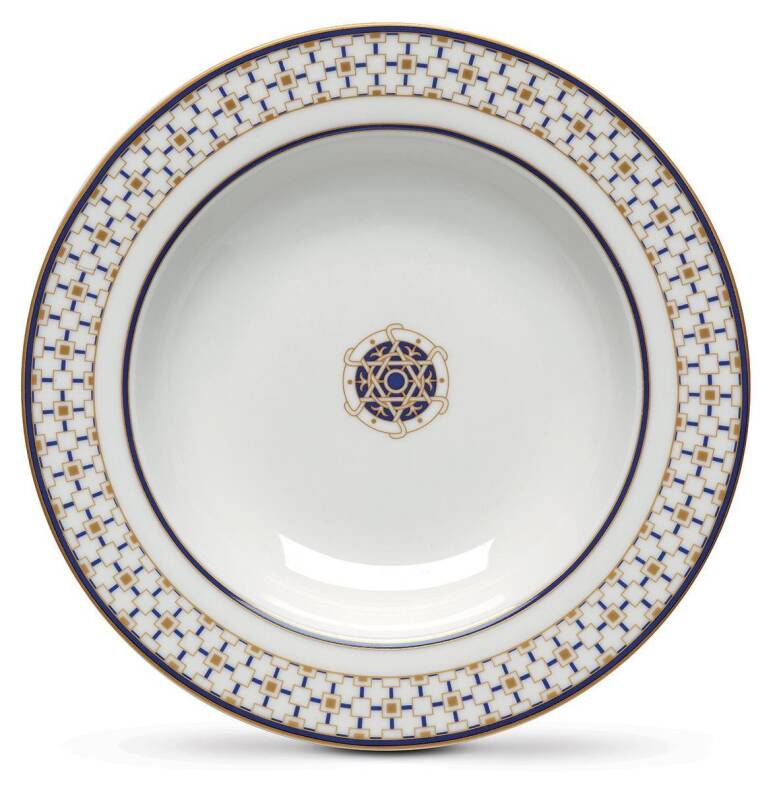 Pozzi Milano Charles Porselen Yemek Tabağı 21,5 cm - 1