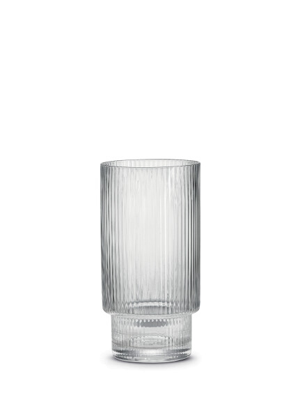Pozzi Milano Modern Classic 2'li Cam Meşrubat Bardağı Seti 400 ml - Şeffaf 