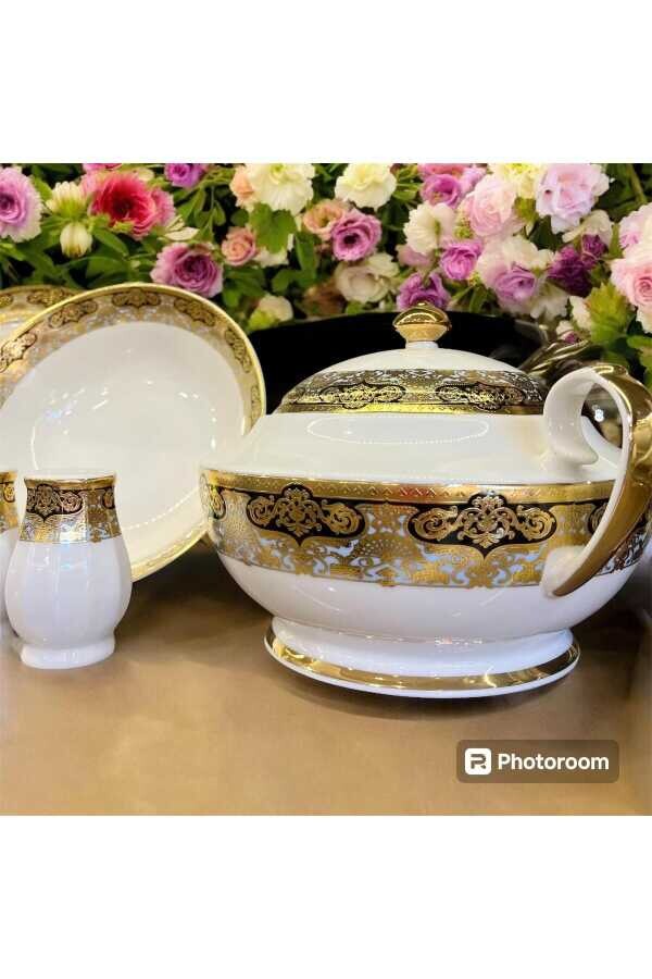 ROYKİNG GOLD YEMEK TAKIMI - 5