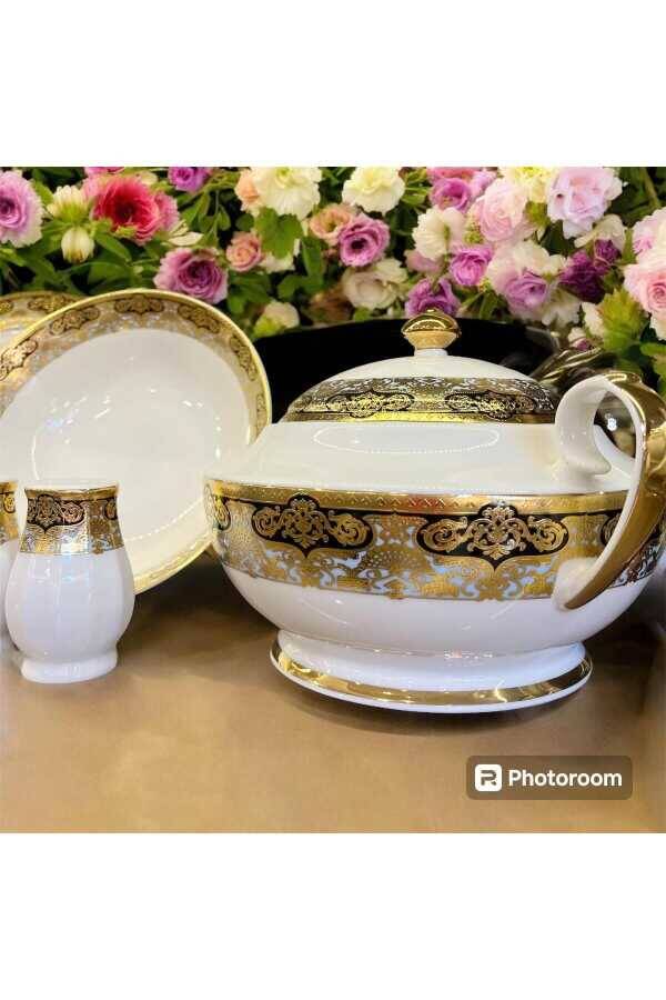 ROYKİNG GOLD YEMEK TAKIMI - 5