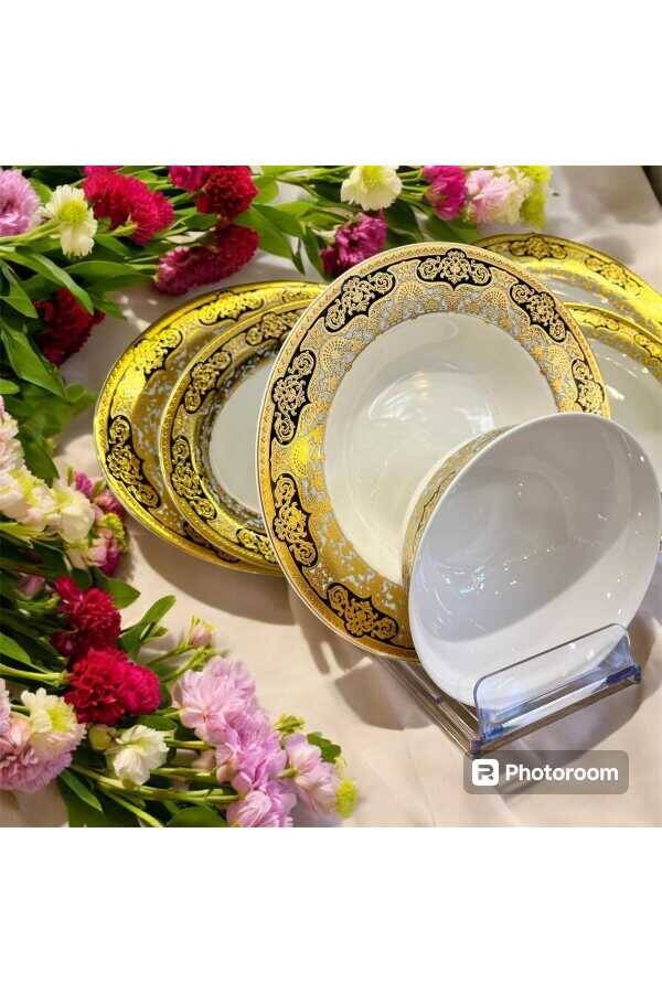 ROYKİNG GOLD YEMEK TAKIMI - 7