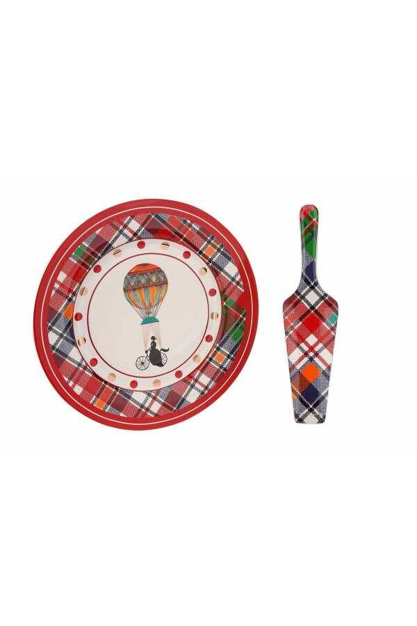 Shannon Bone 27 Cm Servis Tabağı + Kaşığı Seti Lyhd 442 - 1