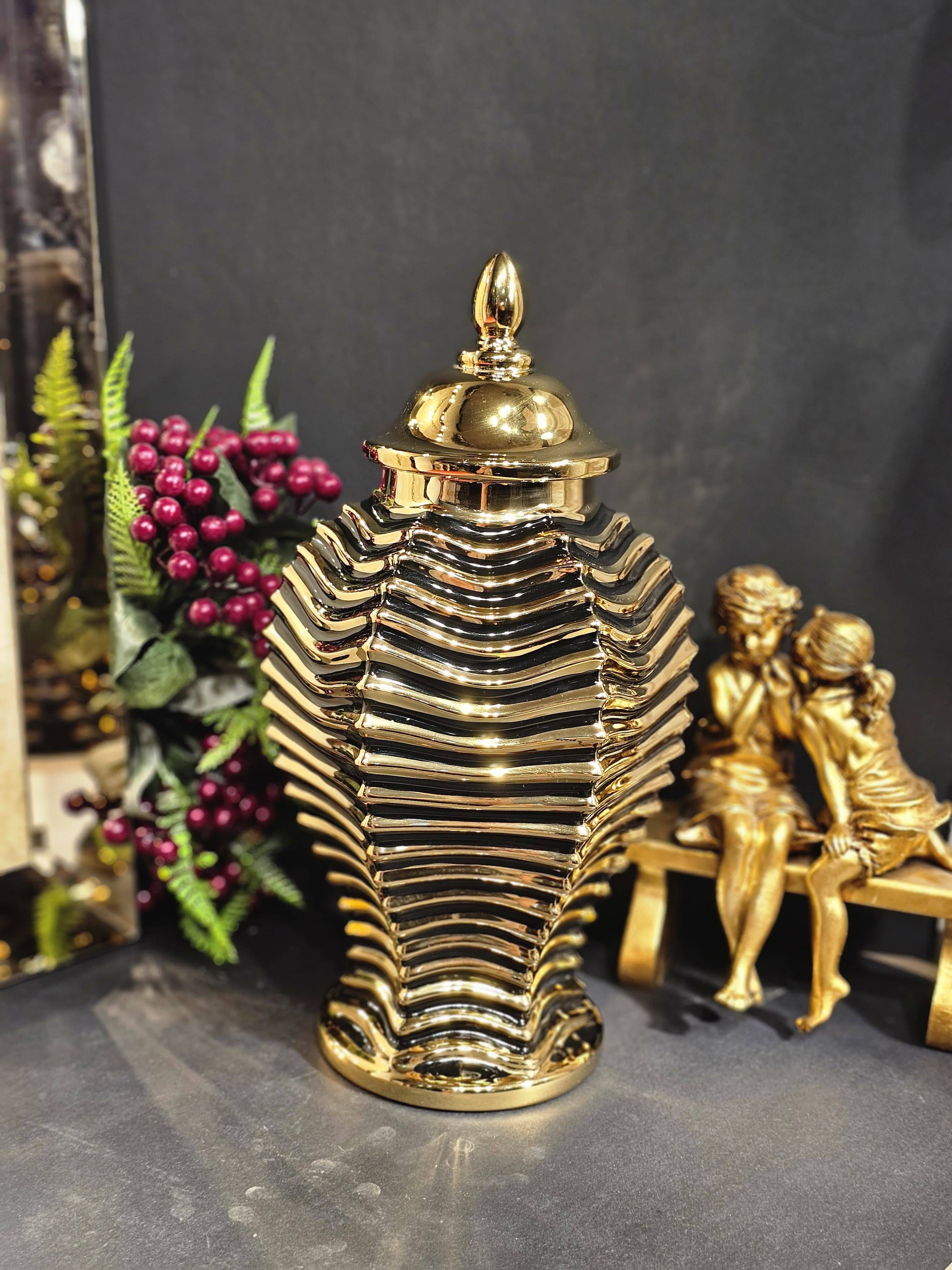 SİYAH GOLD SERAMİK KÜP - 4