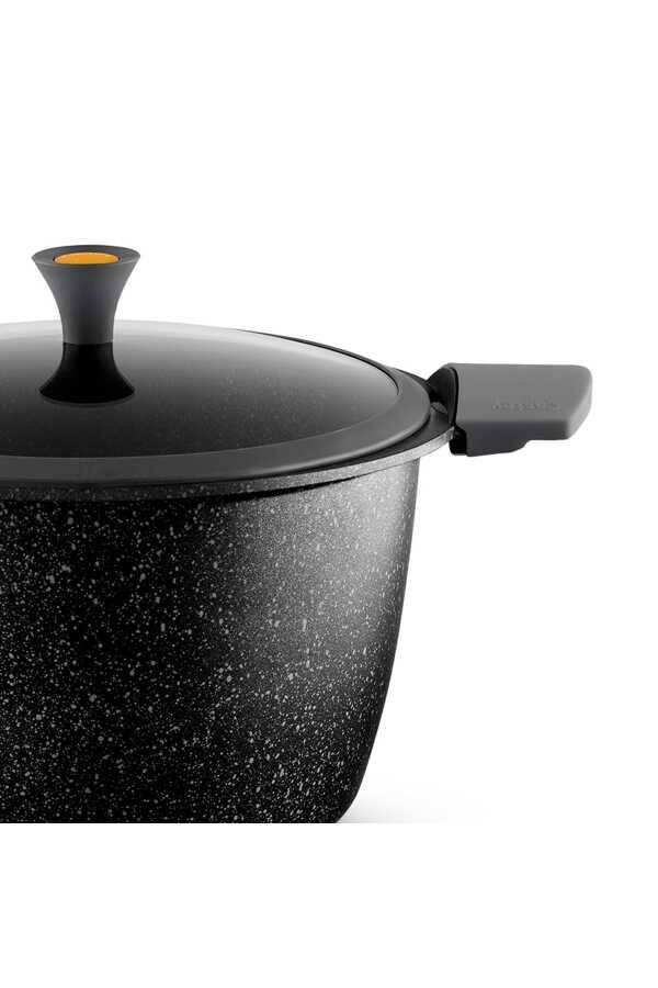 Castey Vulcano Serisi Derin Güveç Tencere 22 Cm 4,5 Litre - 4