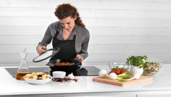 Castey Vulcano Serisi Wok Tava 28 Cm 4 Litre - 4