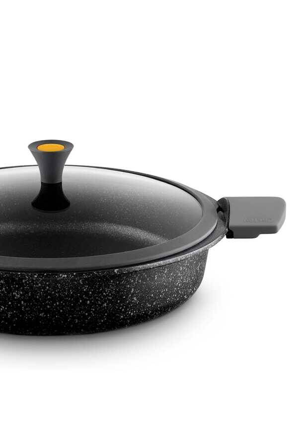 Castey Vulcano Serisi Sığ Güveç Tencere 22 Cm 1,75 Litre - 4